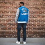 NFL Detroit Lions Classic Wool Varsity Jacket