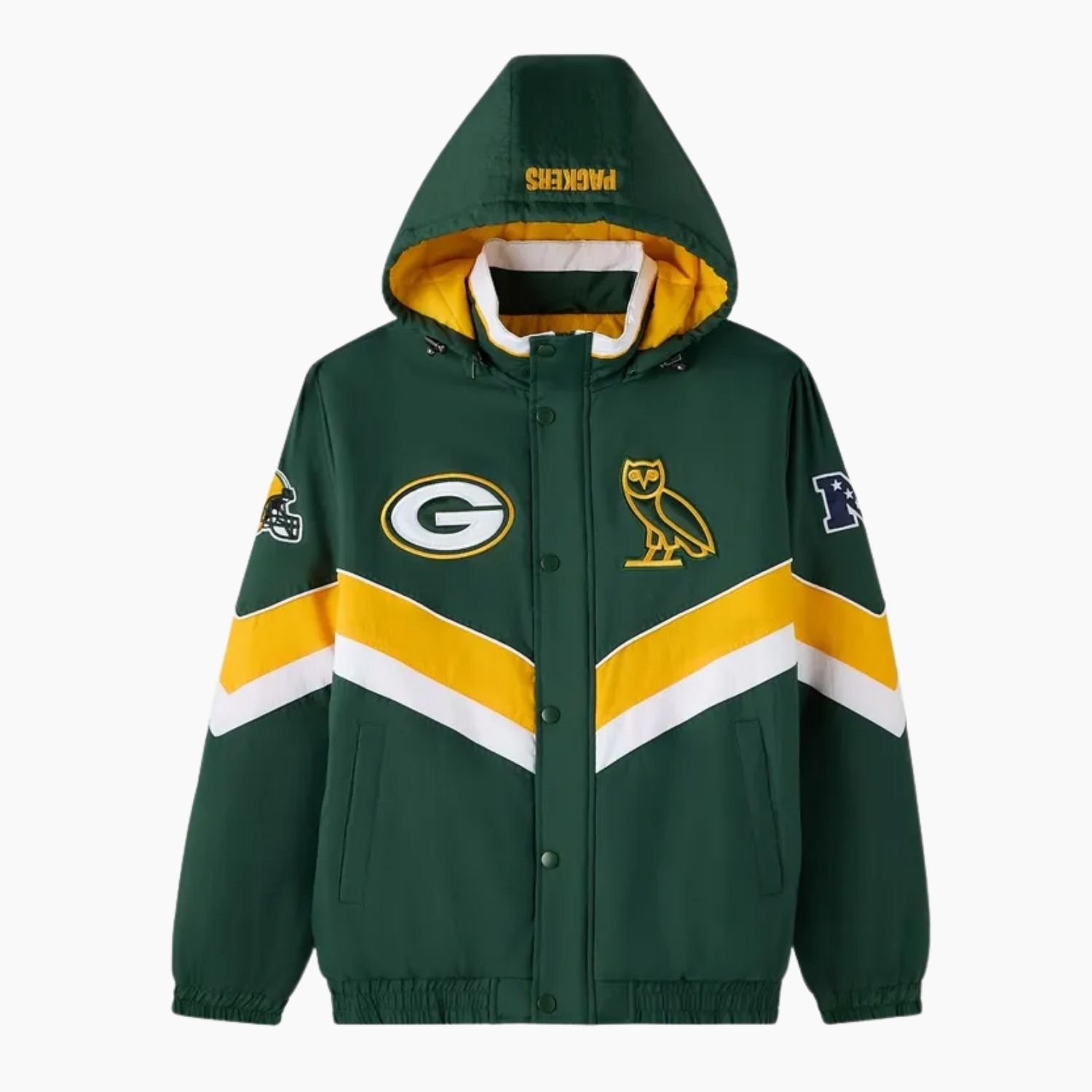 NFL Green Bay Packers Sideline Puffer Jacket NFL Green Bay Packers Sideline Puffer Jacket