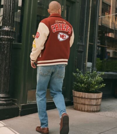 NFL Kansas City Chiefs Classic Wool Varsity Jacket