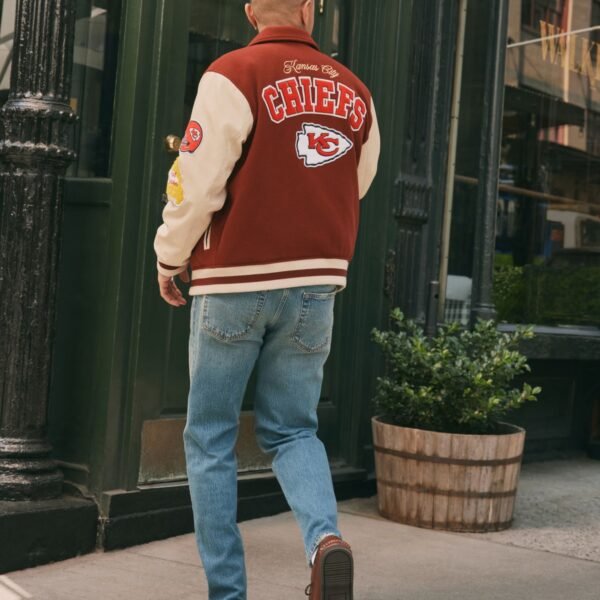 NFL Kansas City Chiefs Classic Wool Varsity Jacket