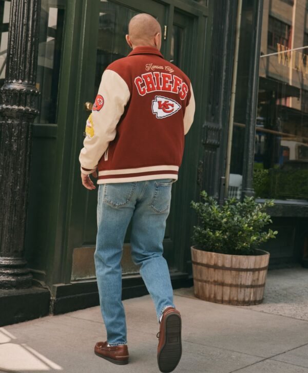 NFL Kansas City Chiefs Classic Wool Varsity Jacket
