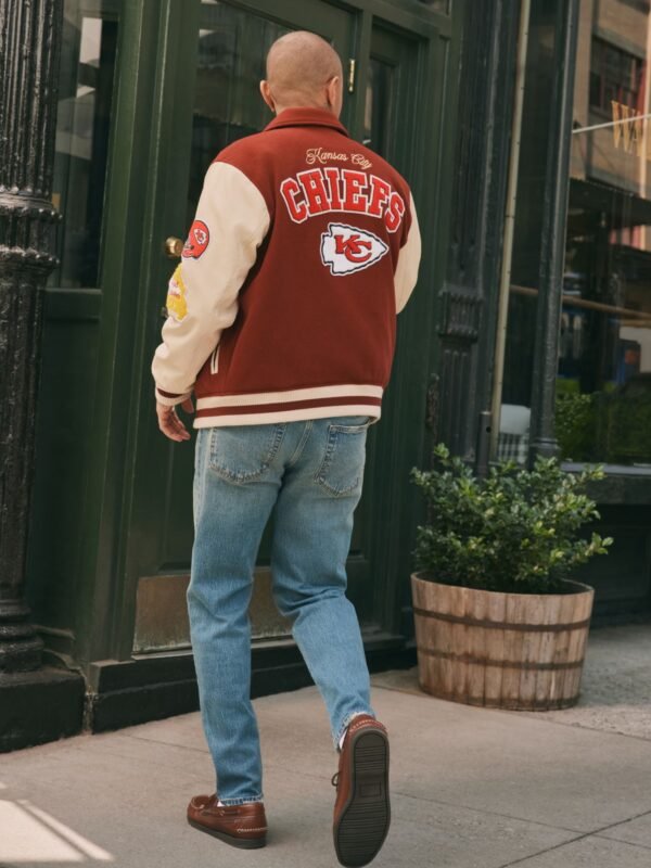 NFL Kansas City Chiefs Classic Wool Varsity Jacket