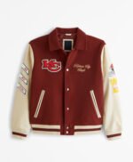 NFL Kansas City Chiefs Classic Wool Varsity Jacket