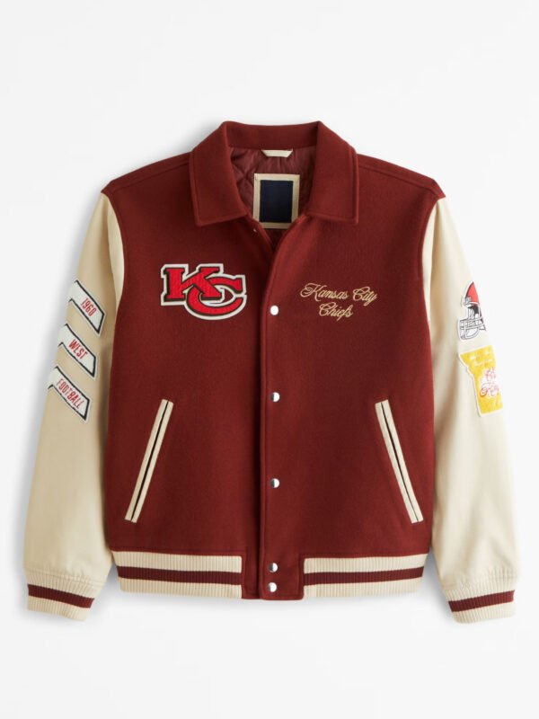 NFL Kansas City Chiefs Classic Wool Varsity Jacket