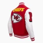 NFL Kansas City Chiefs Mashup Men's Wool Varsity Jacket