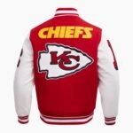 NFL Kansas City Chiefs Mashup Men's Wool Varsity Jacket
