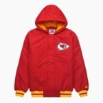 NFL Kansas City Chiefs Red Hooded Jacket
