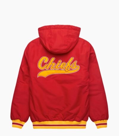 NFL Kansas City Chiefs Red Hooded Jacket