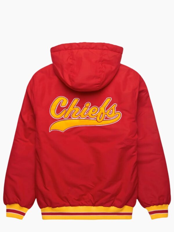 NFL Kansas City Chiefs Red Hooded Jacket