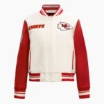 NFL Kansas City Chiefs Retro Classic Rib Wool Varsity Jacket