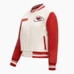 NFL Kansas City Chiefs Retro Classic Rib Wool Varsity Jacket