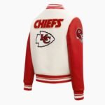 NFL Kansas City Chiefs Retro Classic Rib Wool Varsity Jacket