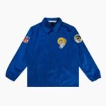 NFL LA Rams Royal Satin Windbreaker