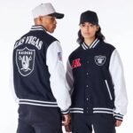 NFL Las Vegas Raiders Black Varsity Jacket