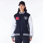 NFL Las Vegas Raiders Black Varsity Jacket