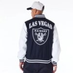 NFL Las Vegas Raiders Black Varsity Jacket