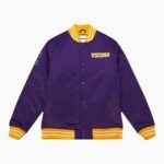 NFL Minnesota Vikings Mitchell Ness Satin Jacket