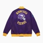 NFL Minnesota Vikings Mitchell Ness Satin Jacket