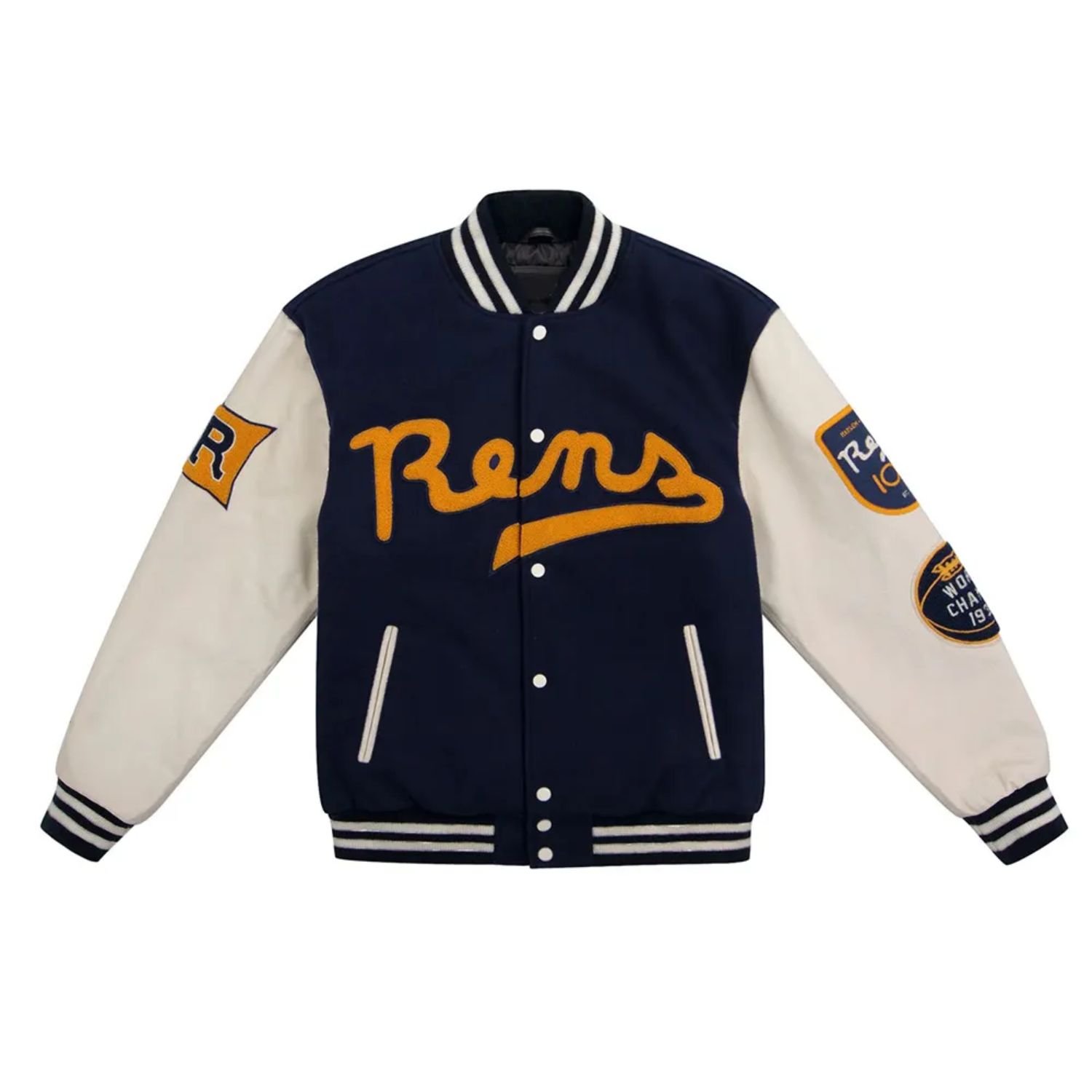 NFL NY Rens 100th Anniversary Varsity Jacket NFL NY Rens 100th Anniversary Varsity Jacket
