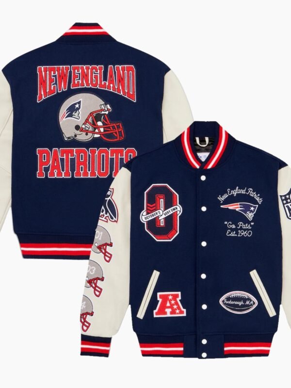 NFL New England Patriots Varsity Jacket