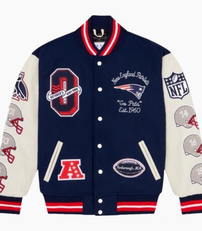 NFL New England Patriots Varsity Jacket