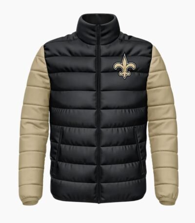NFL New Orleans Saints Varsity Puffer Jacket