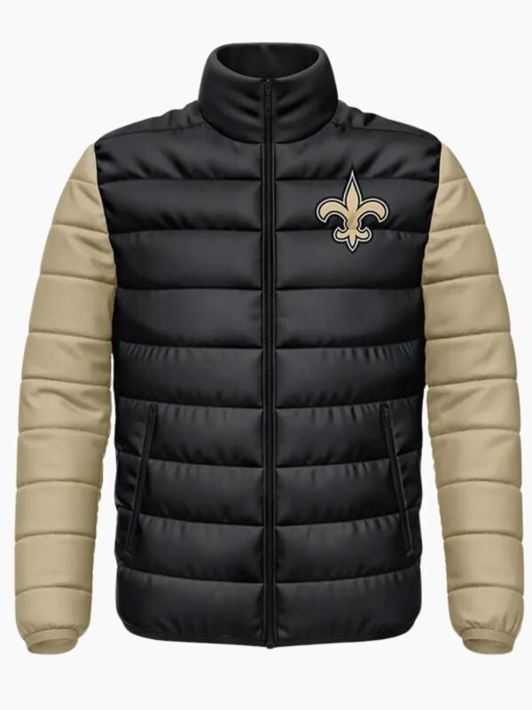 NFL New Orleans Saints Varsity Puffer Jacket