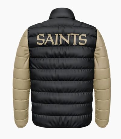 NFL New Orleans Saints Varsity Puffer Jacket