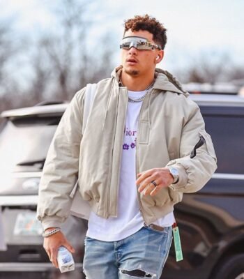 NFL Patrick Mahomes Keep It Rolling Bomber Jacket