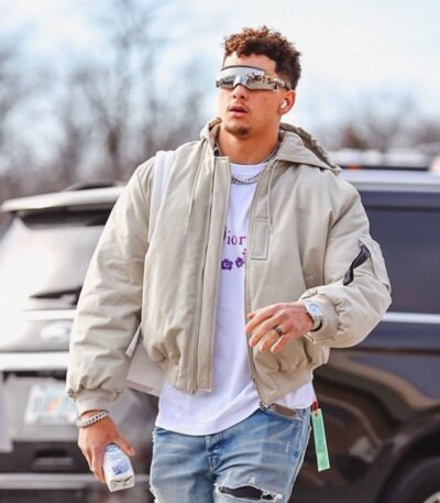 NFL Patrick Mahomes Keep It Rolling Bomber Jacket