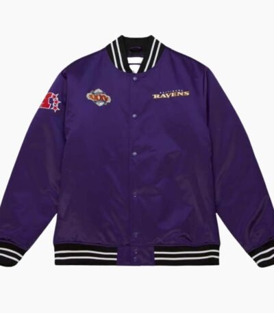 NFL Satin Jacket Baltimore Ravens