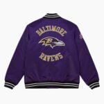NFL Satin Jacket Baltimore Ravens
