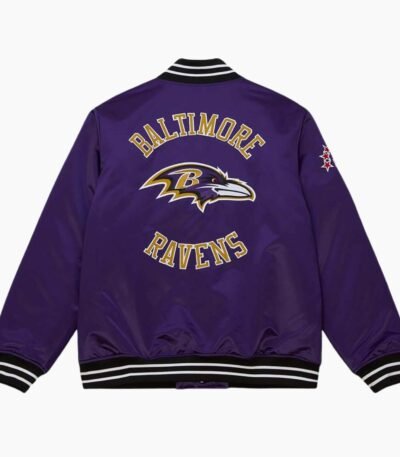 NFL Satin Jacket Baltimore Ravens