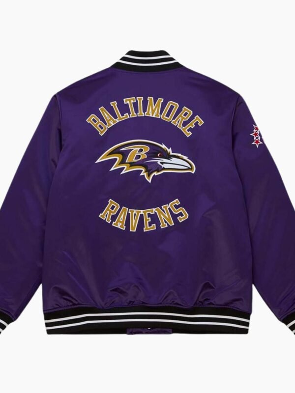 NFL Satin Jacket Baltimore Ravens