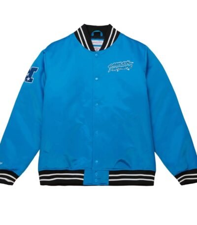 NFL Satin Jacket Carolina Panthers
