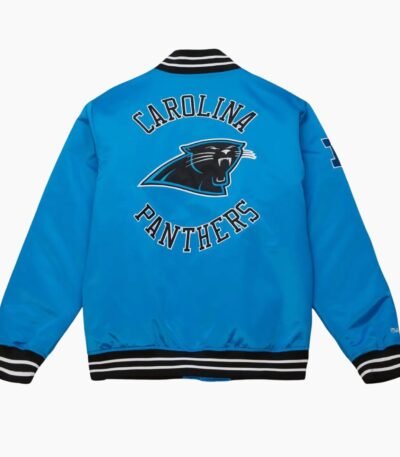 NFL Satin Jacket Carolina Panthers