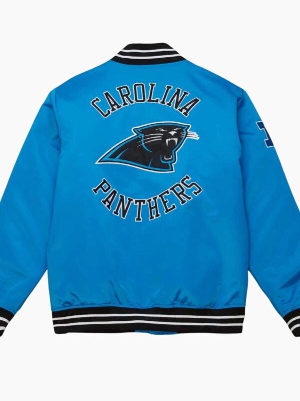 NFL Satin Jacket Carolina Panthers