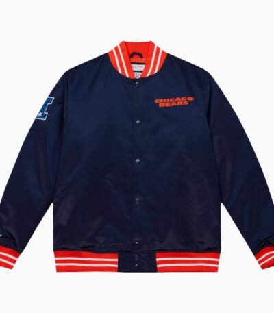 NFL Satin Jacket Chicago Bears