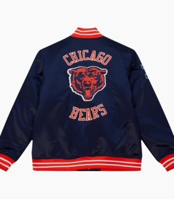 NFL Satin Jacket Chicago Bears