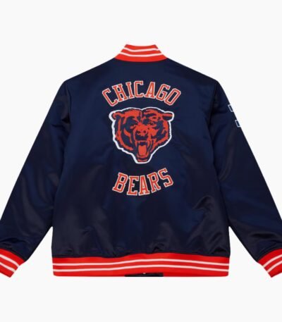 NFL Satin Jacket Chicago Bears