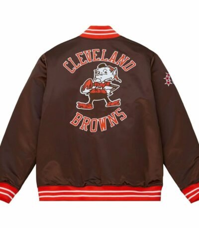 NFL Satin Jacket Cleveland Browns