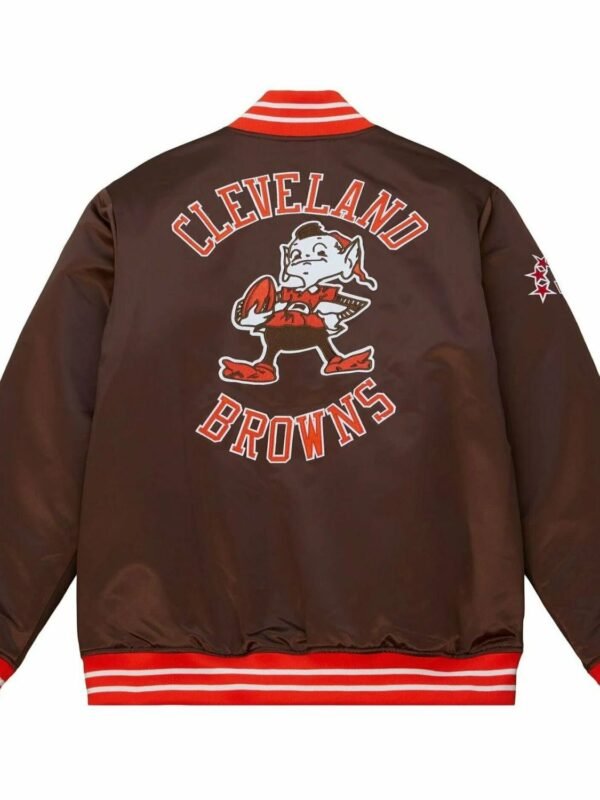 NFL Satin Jacket Cleveland Browns