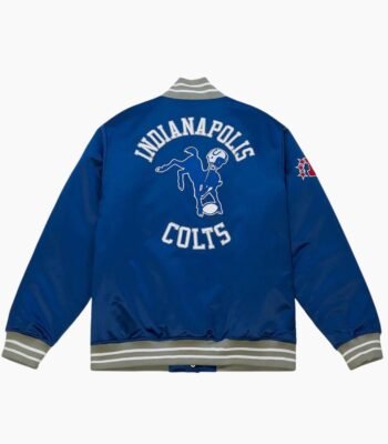 NFL Satin Jacket Indianapolis Colts