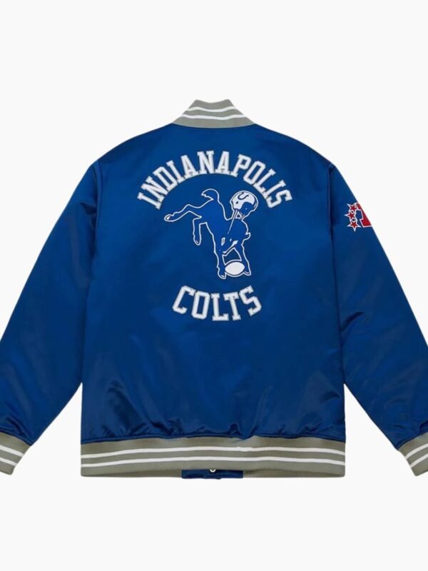 NFL Satin Jacket Indianapolis Colts