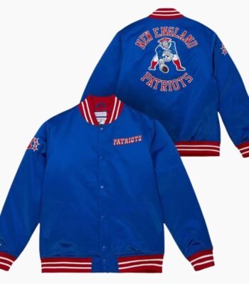 NFL Satin Jacket New England Patriots