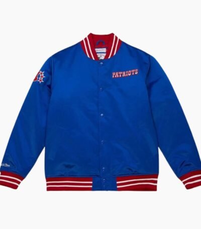 NFL Satin Jacket New England Patriots