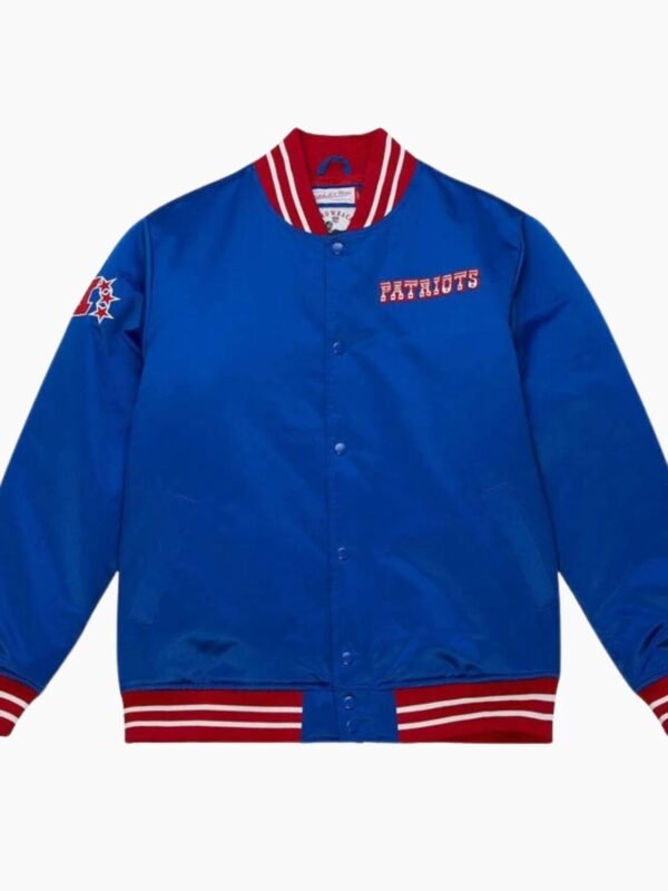 NFL Satin Jacket New England Patriots