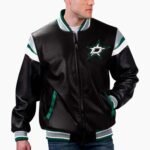 NHL Dallas Star Varsity Leather Jacket