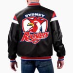 NRL Sydney Roosters Varsity Leather Jacket