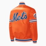 NY Mets Slider Orange Satin Jacket